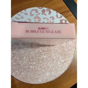 Glamnetic Bubble‎ Gum Glaze Press On Nails Short Almond Pink French Glazed NEW